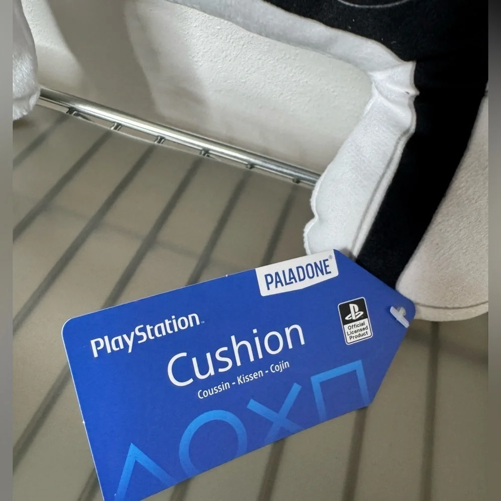 Sony PlayStation white Controller shaped Pillow cushion